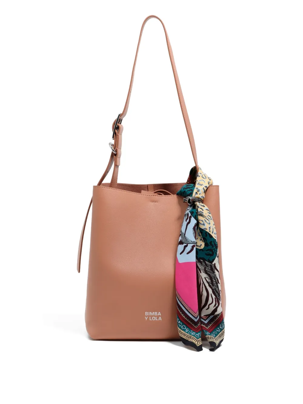 Bimba Y Lola Animal-print Keyring In Multi