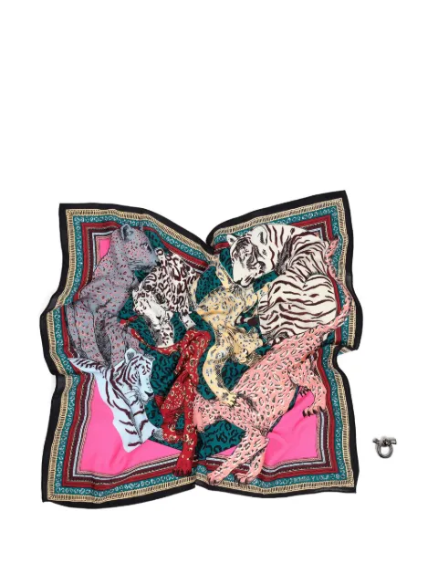 Bimba y Lola animal-print keyring