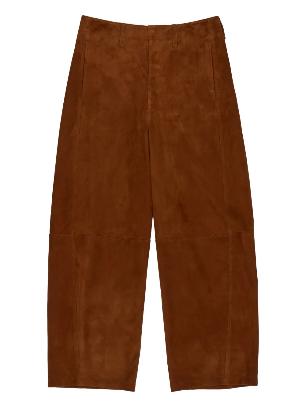 Bimba y Lola suede panel trousers | Brown | Image 1