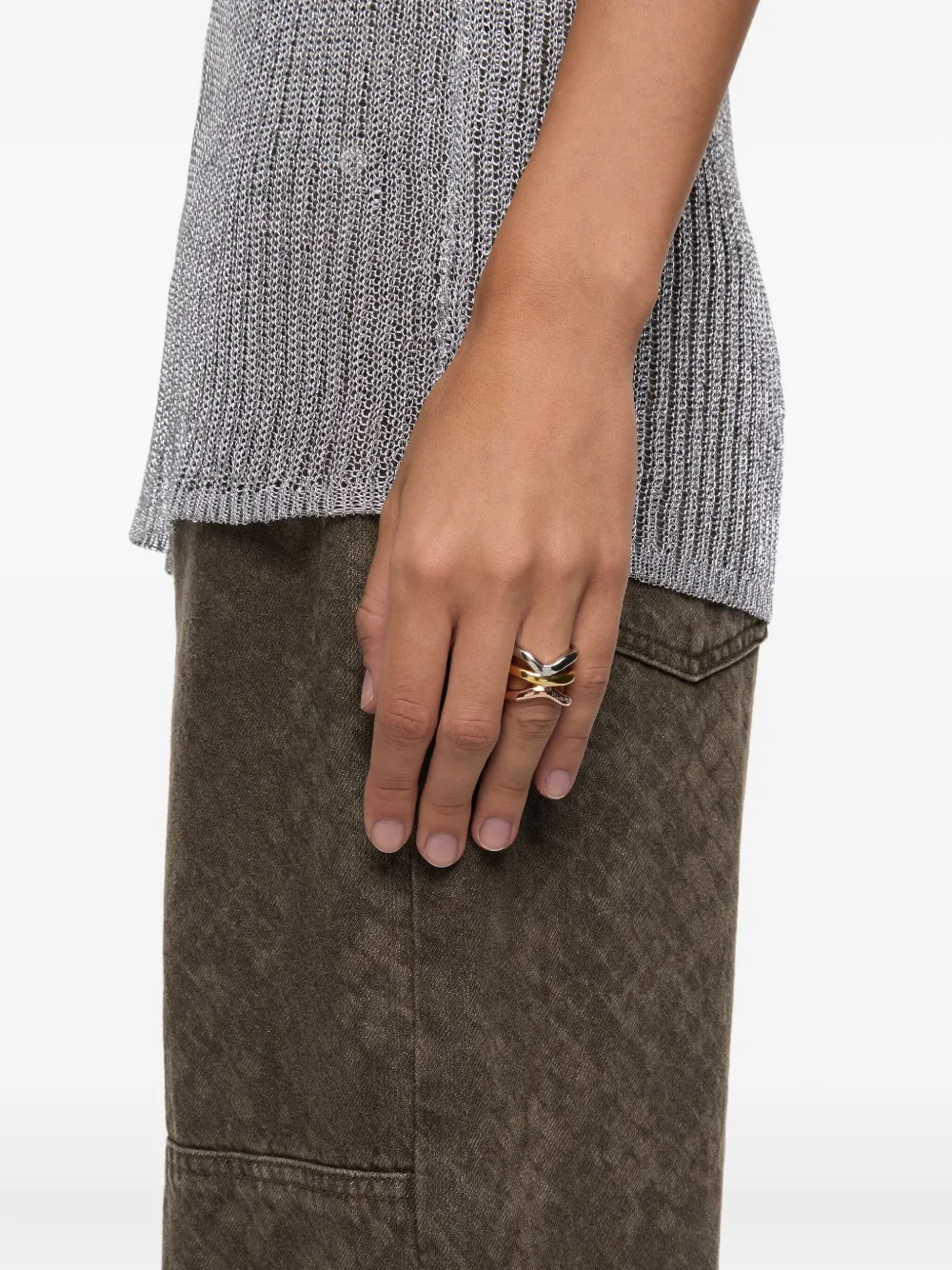 Bimba y Lola stacked ring | Image 2