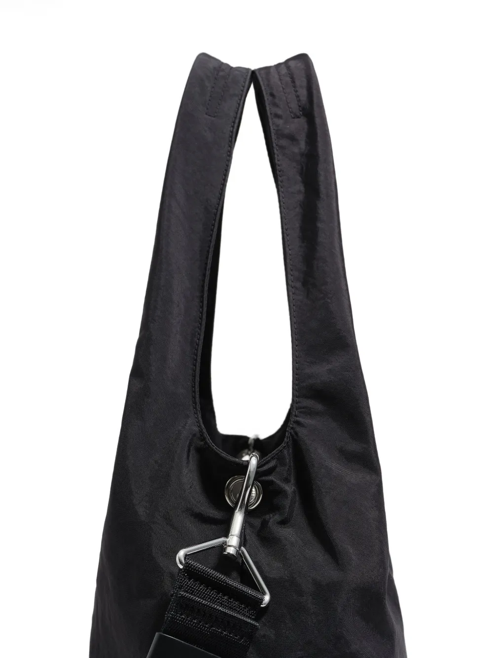 Bimba y Lola Grote Paper leren schoudertas Zwart