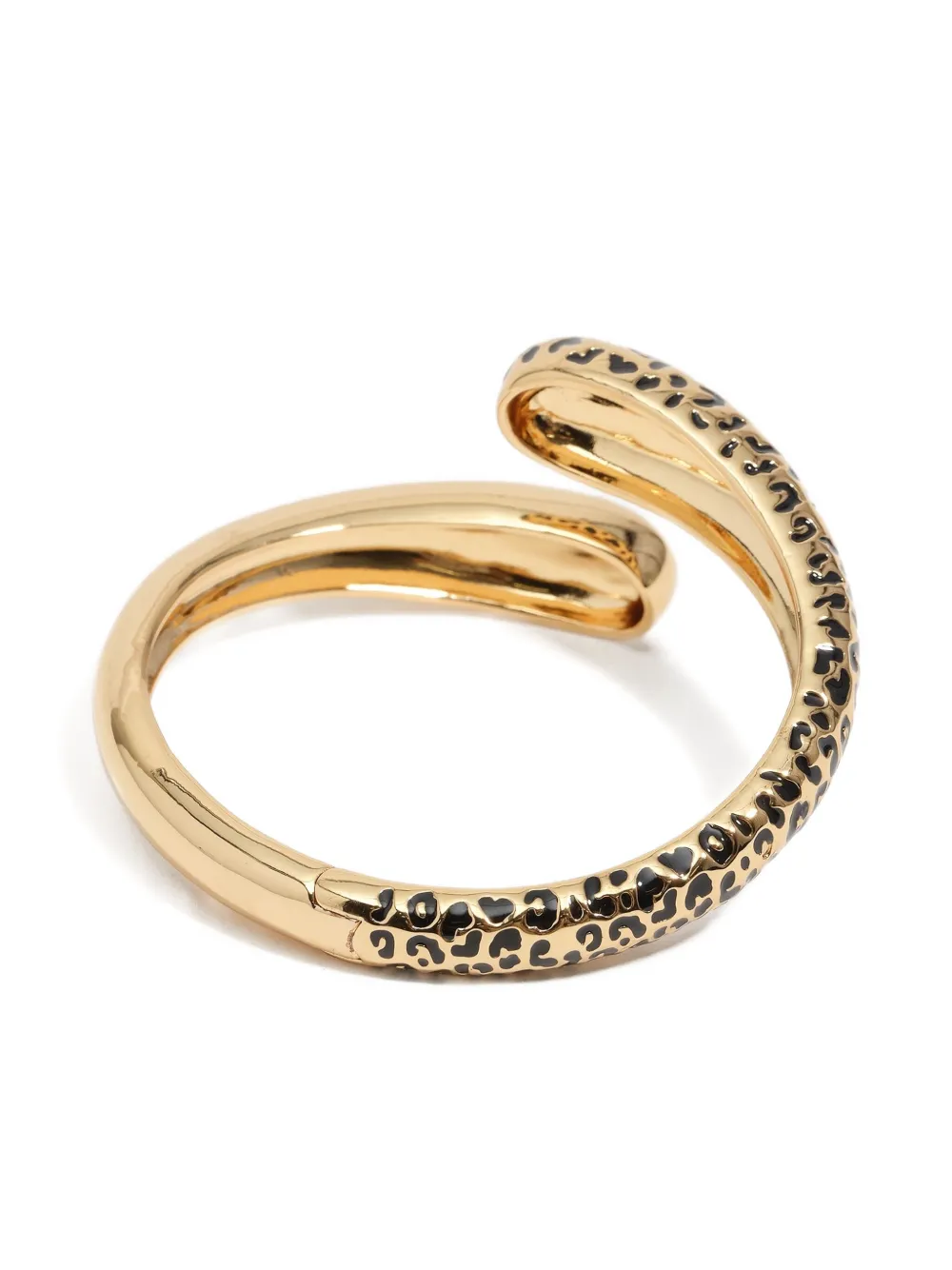 Bimba Y Lola Leopard-print Gold Bracelet In Gold