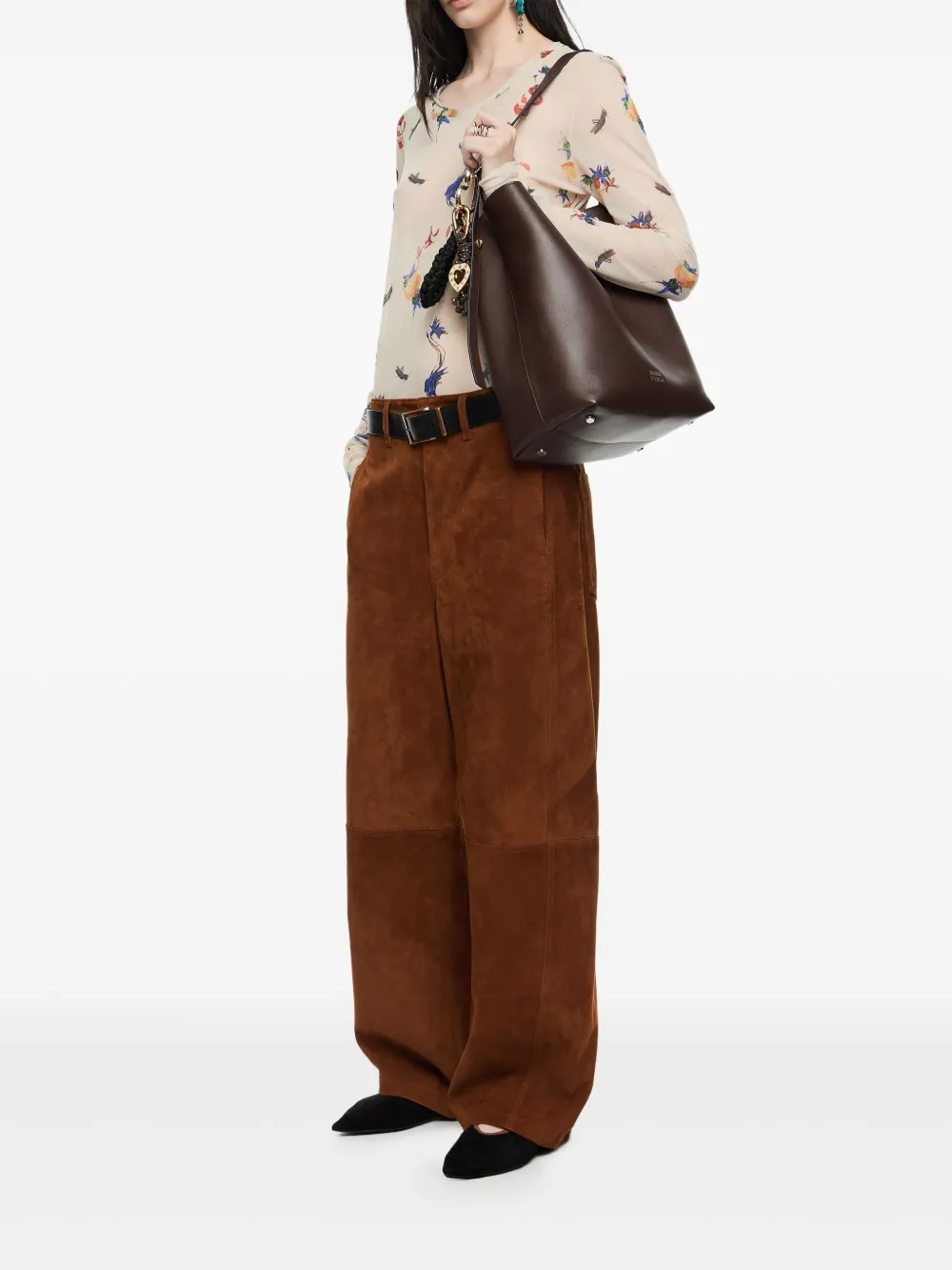 Bimba y Lola floral-print long-sleeve T-shirt | T-Shirts & Jersey Shirts | Image 2
