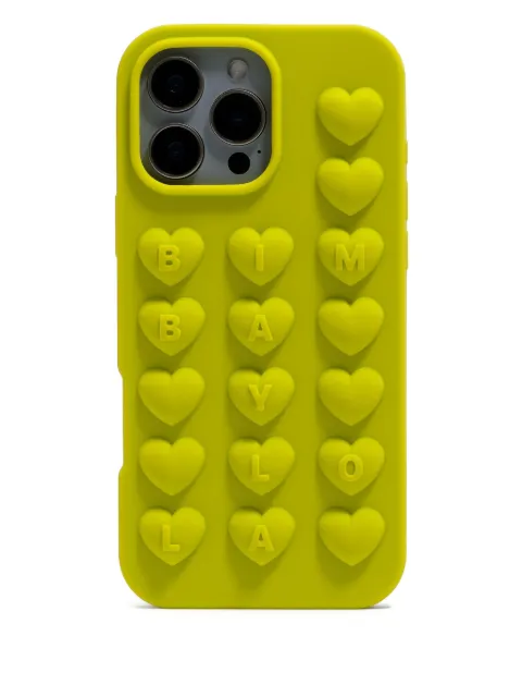 Bimba y Lola funda para celular con detalle de corazón