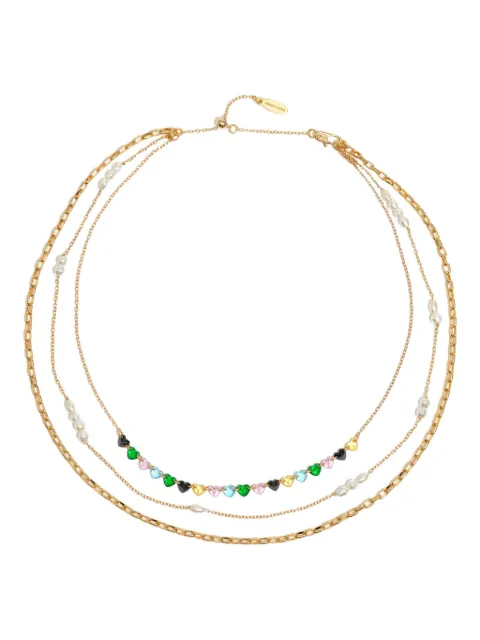 Bimba y Lola crystal-embellished necklace