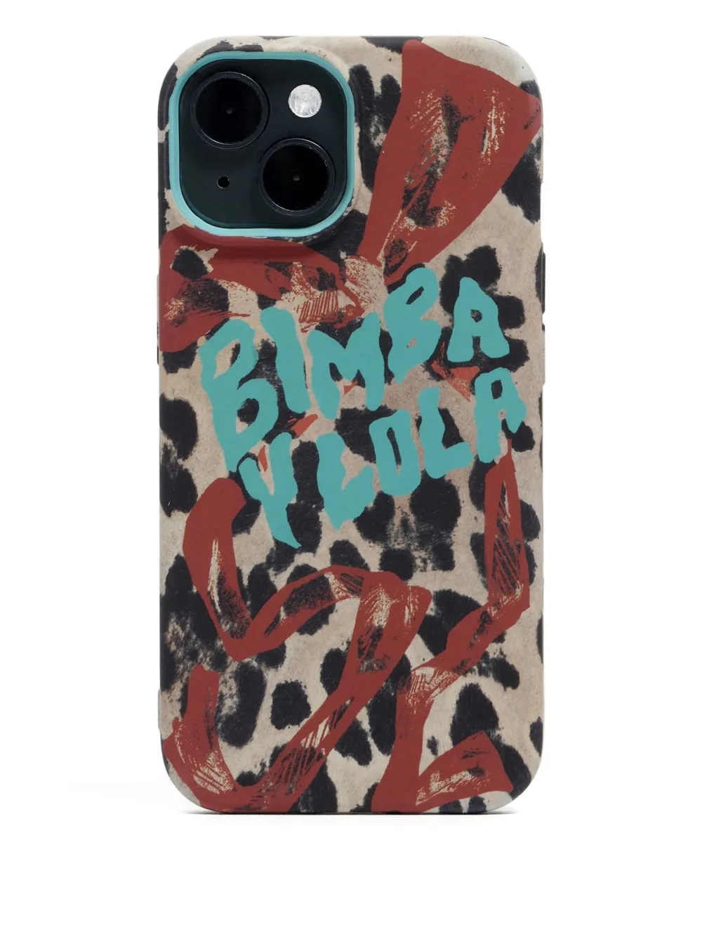 Bimba Y Lola Leopard-print Phone Case In Neutral