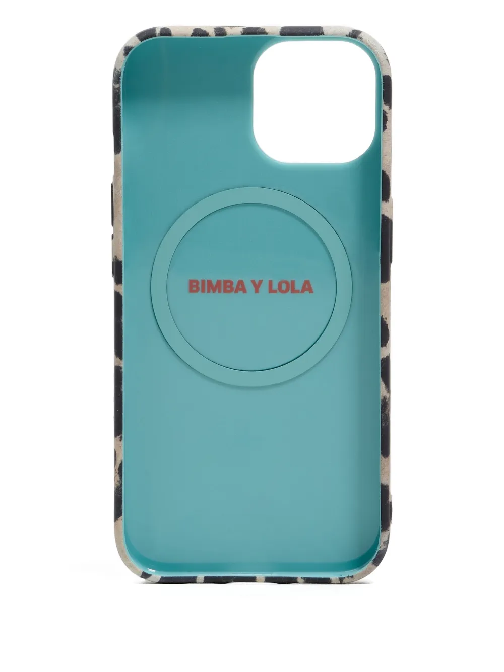 Bimba Y Lola Leopard-print Phone Case In Neutral