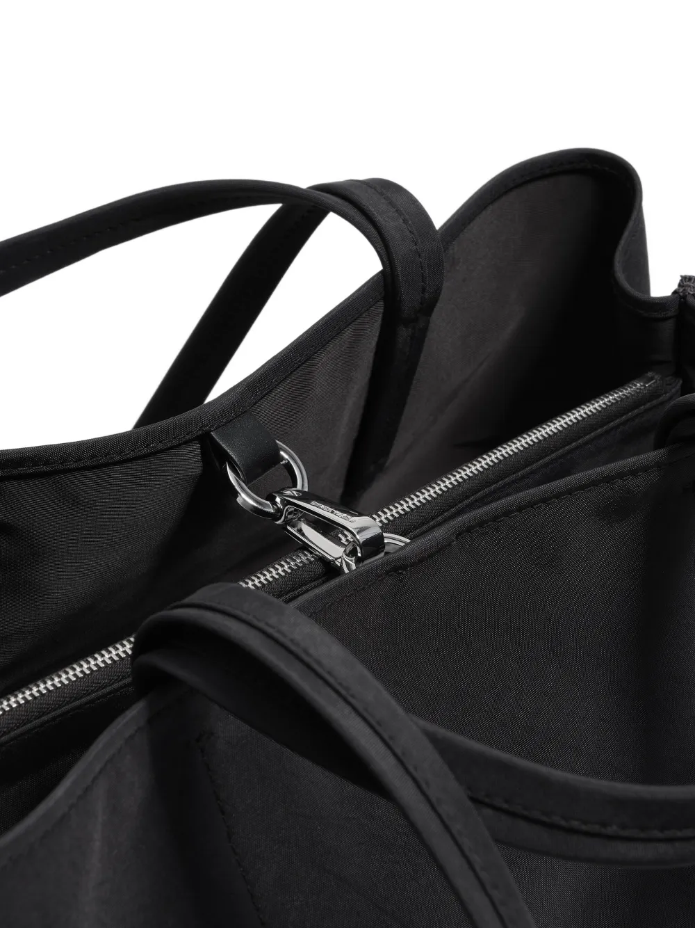 Bimba Y Lola Large Chihuahua Tote Bag In Black