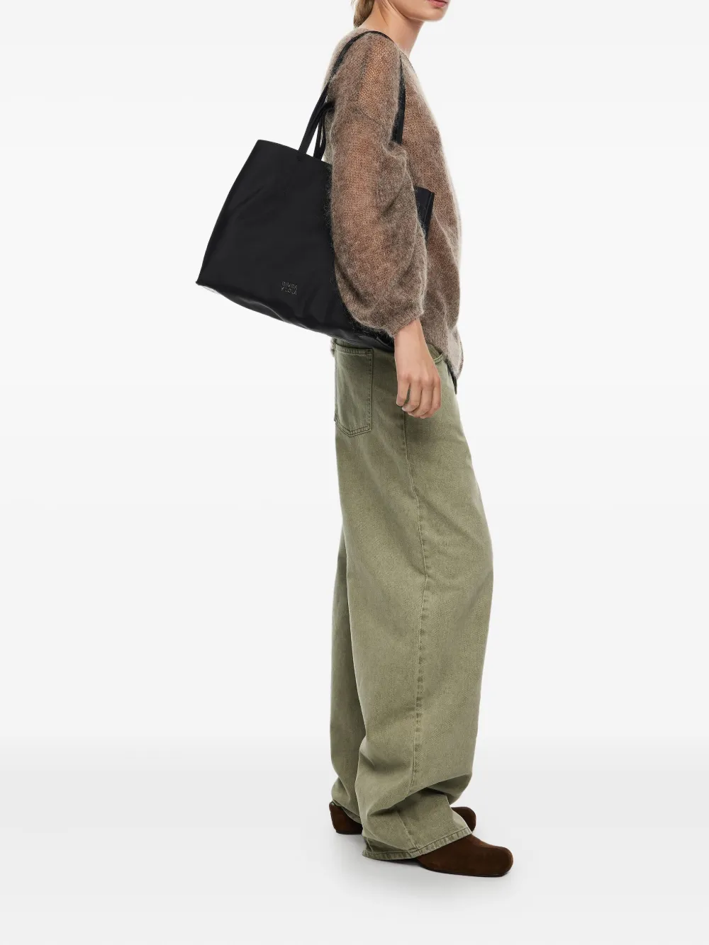 Bimba y Lola large Chihuahua tote bag - Zwart