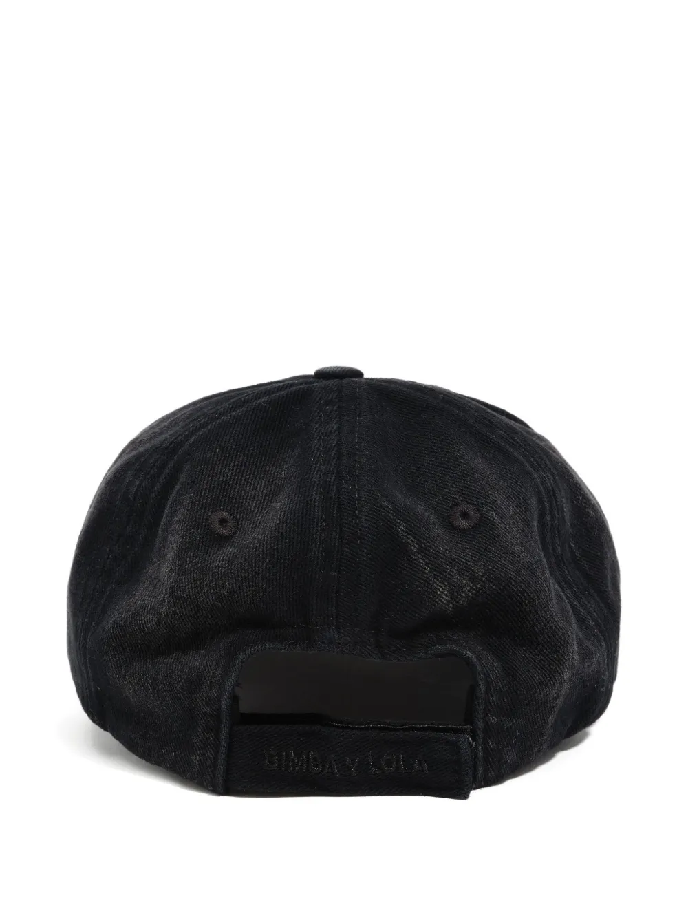 Bimba y Lola Katoenen pet met patch - Zwart