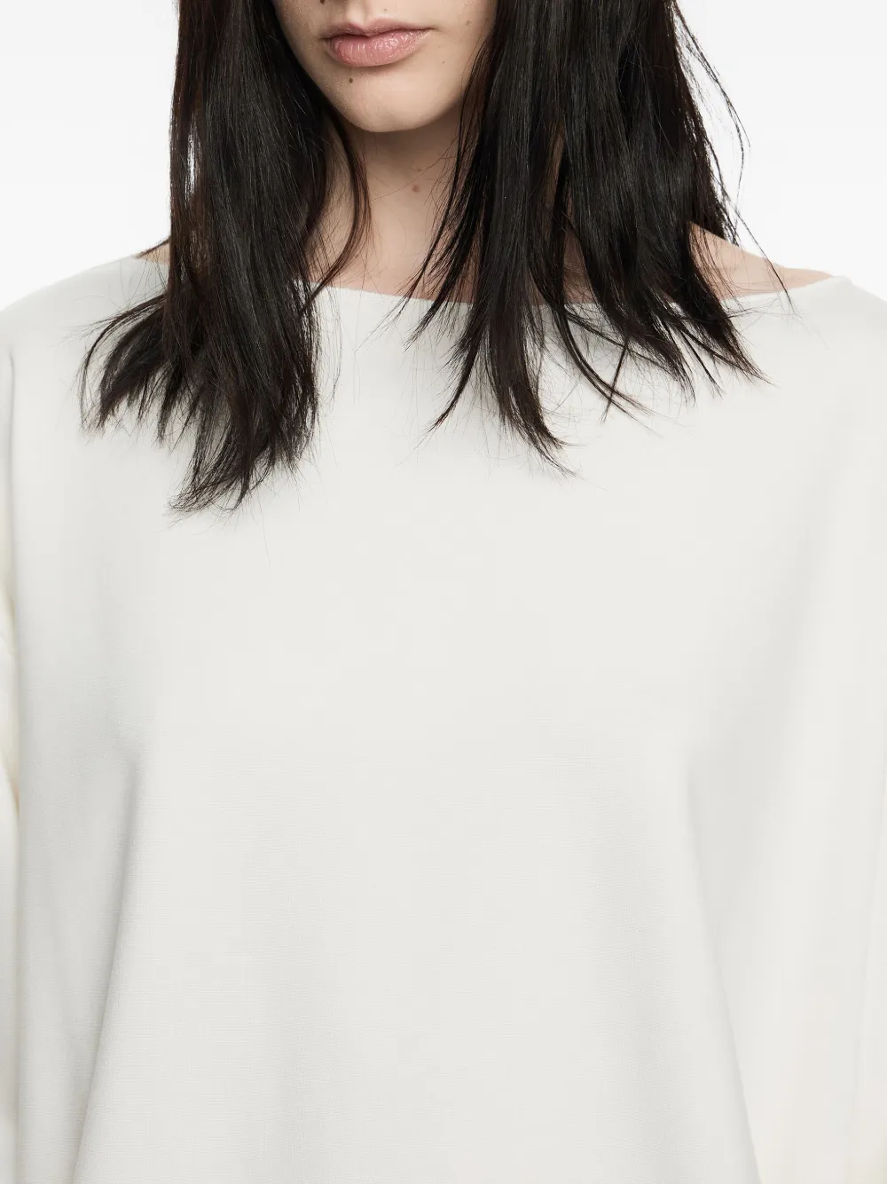 Bimba y Lola T-shirt met boothals Wit