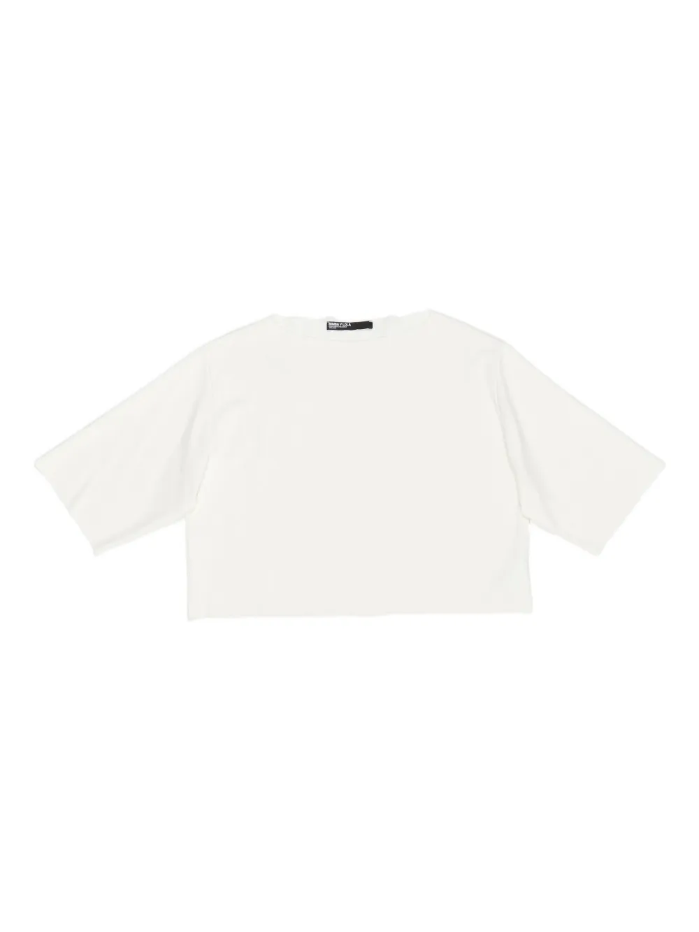 Bimba Y Lola Boat-neck T-shirt In White