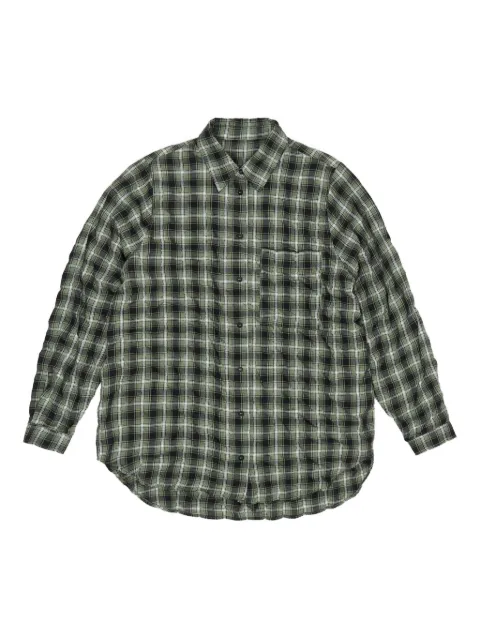 Bimba y Lola checked long-sleeve shirt
