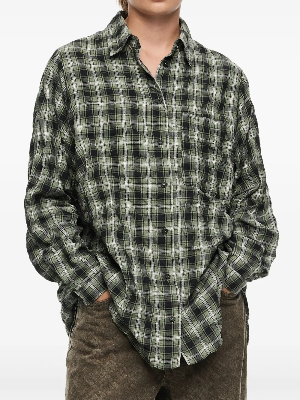 Bimba y Lola Blouse met lange mouwen Groen