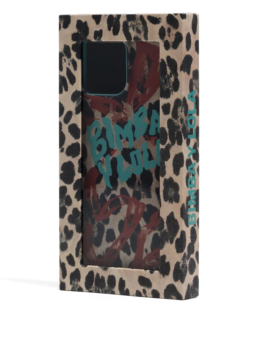 Bimba Y Lola Leopard-print Phone Case In Neutral