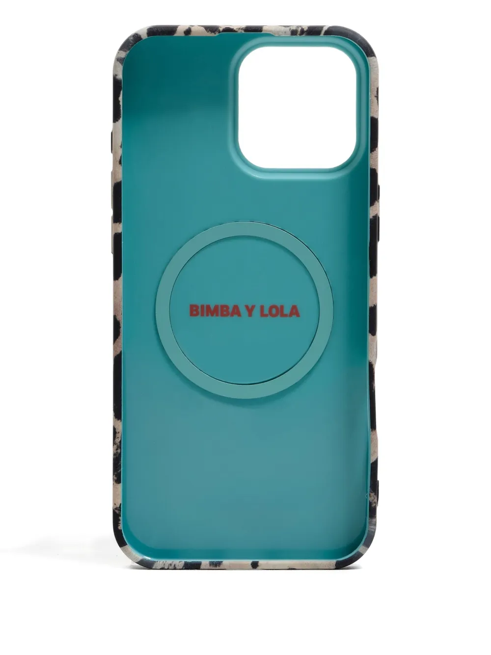 Bimba Y Lola Leopard-print Phone Case In Neutral
