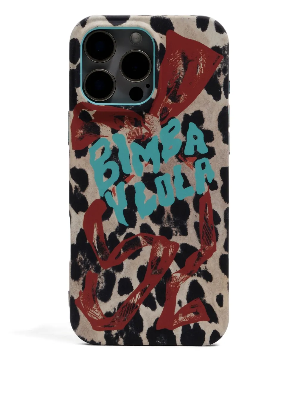 Bimba Y Lola Leopard-print Phone Case In Neutral