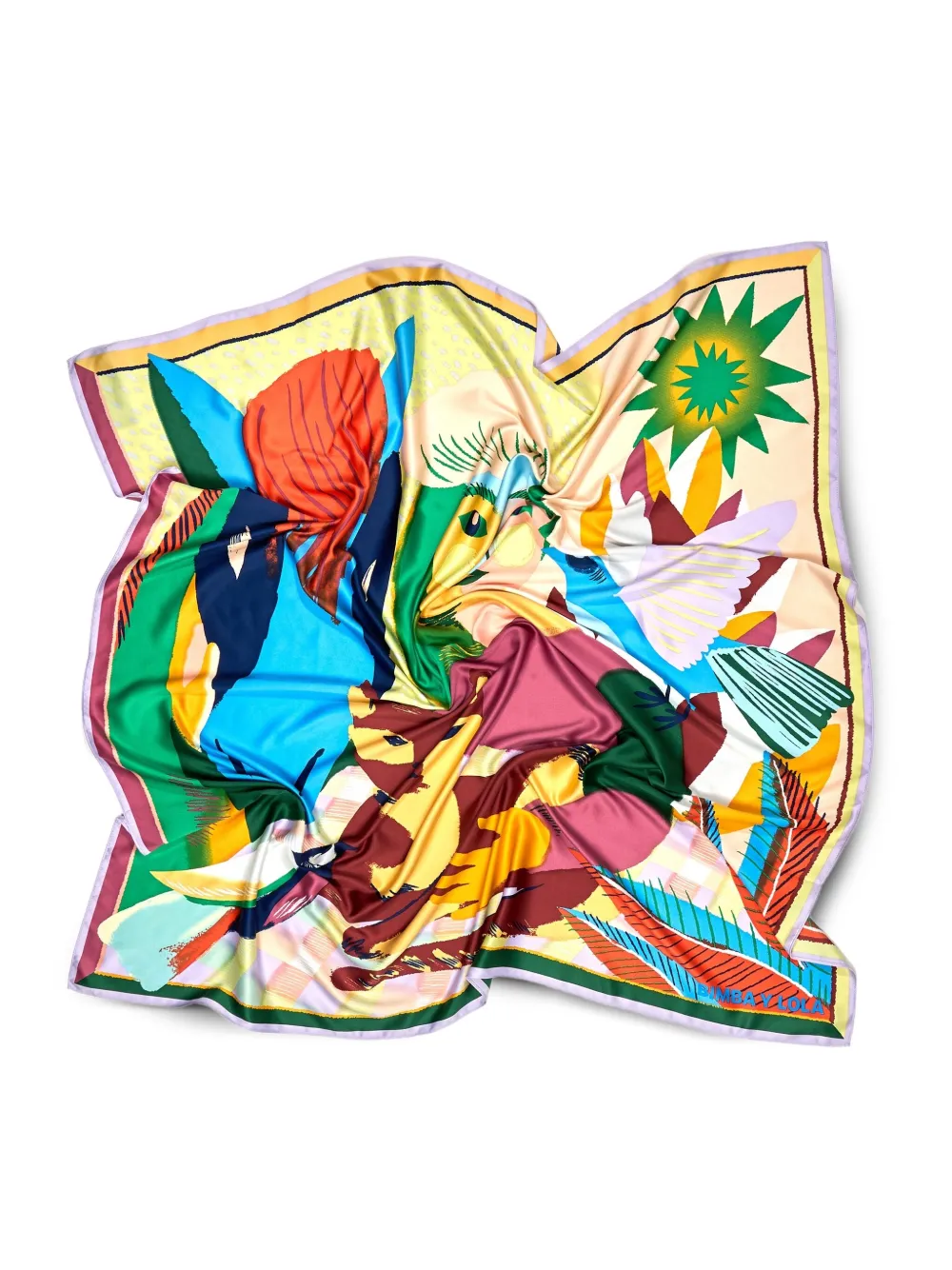 Bimba y Lola abstract-print scarf | Image 2