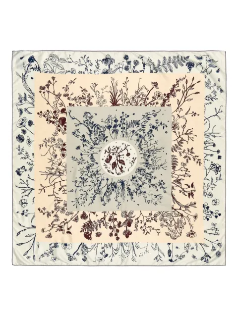 Bimba y Lola floral-print scarf