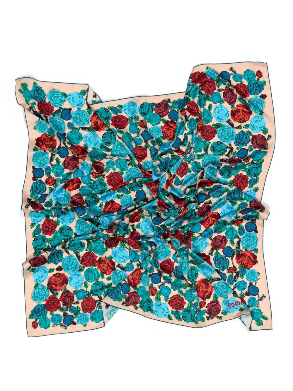 Bimba y Lola rose-print scarf | Image 2
