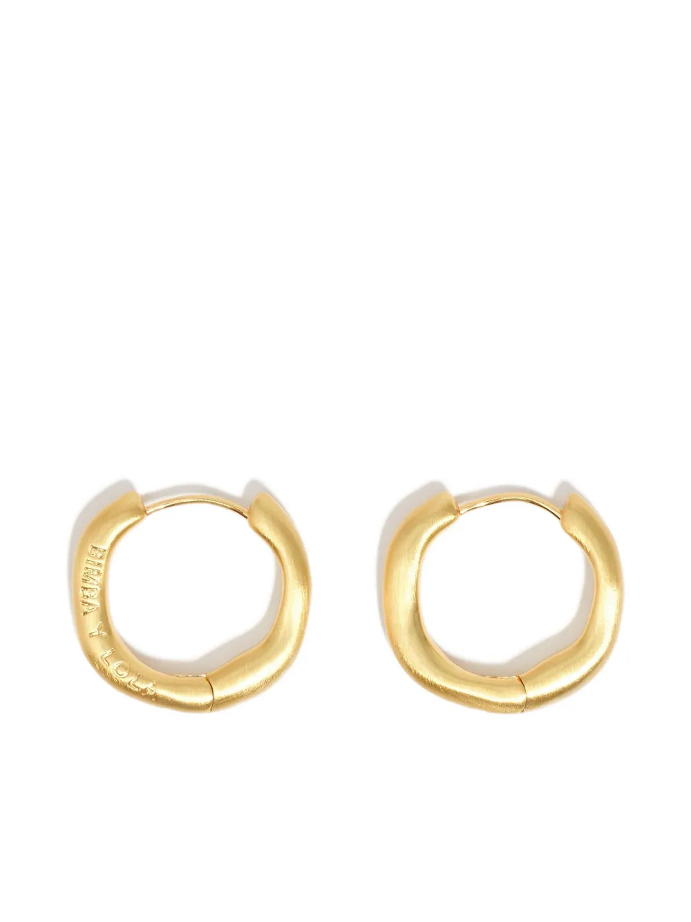 Bimba y Lola hoop earrings | Gold | Image 1