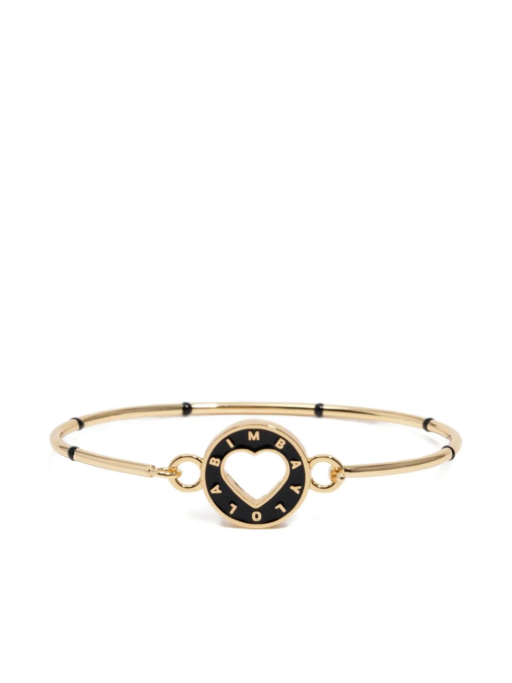Bimba Y Lola Heart-shaped Bracelet In Gold