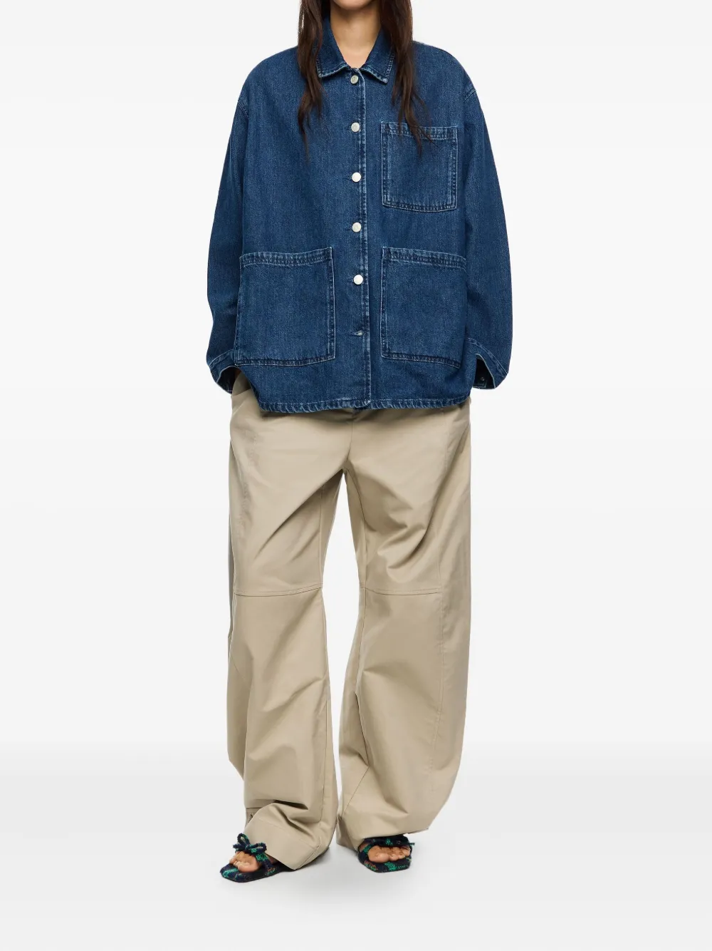 Bimba y Lola double-pocket denim jacket | Denim Jackets | Image 2