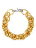 Bimba y Lola chain-link necklace - Gold