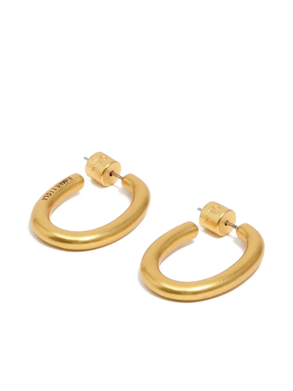 Bimba Y Lola Hoop Earrings In Gold