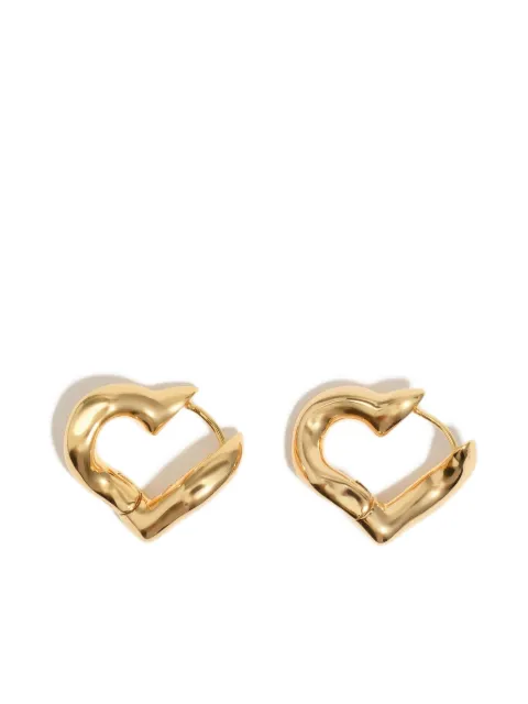 Bimba y Lola heart hoop earrings