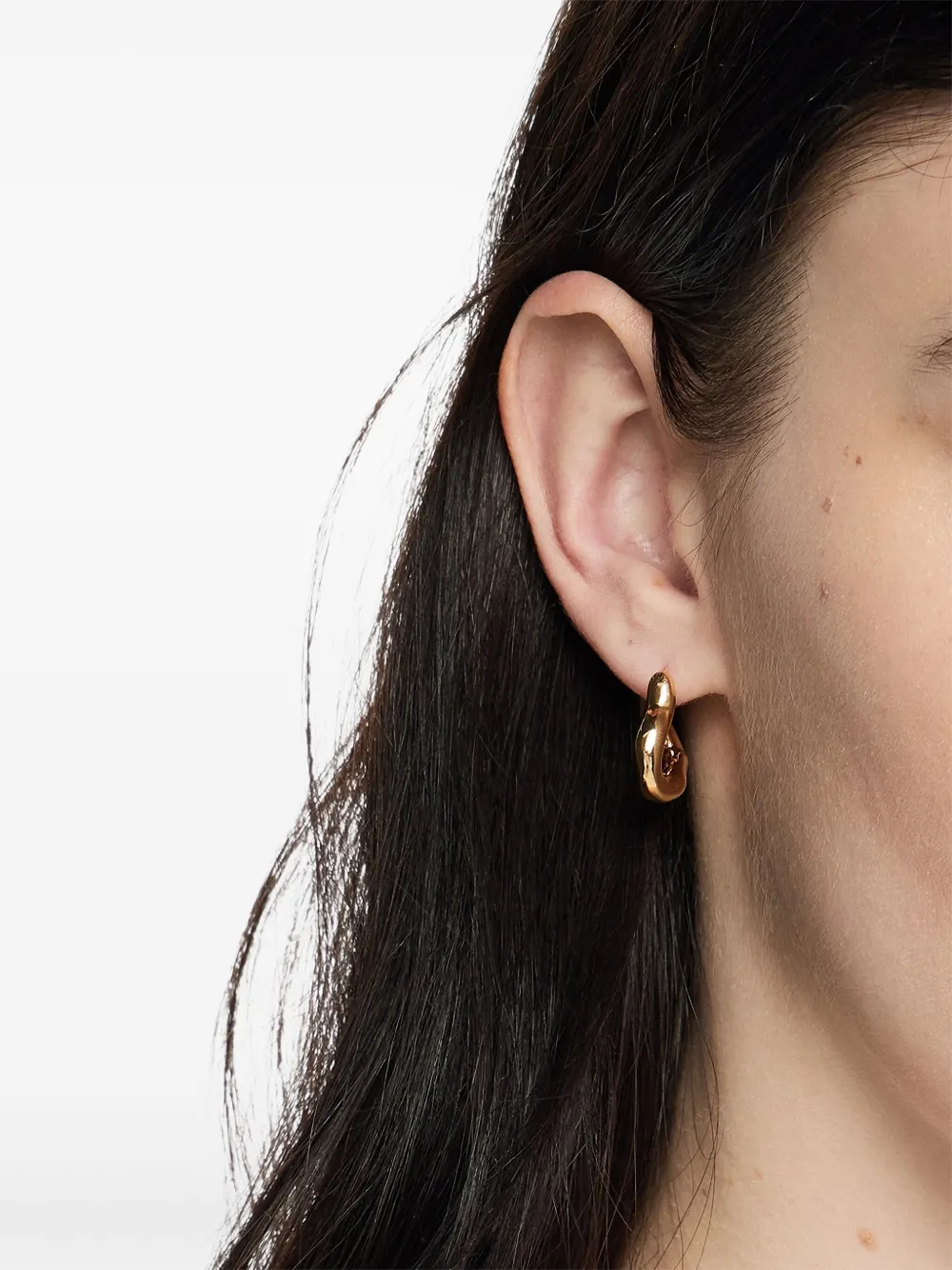 Bimba y Lola heart hoop earrings | Image 2