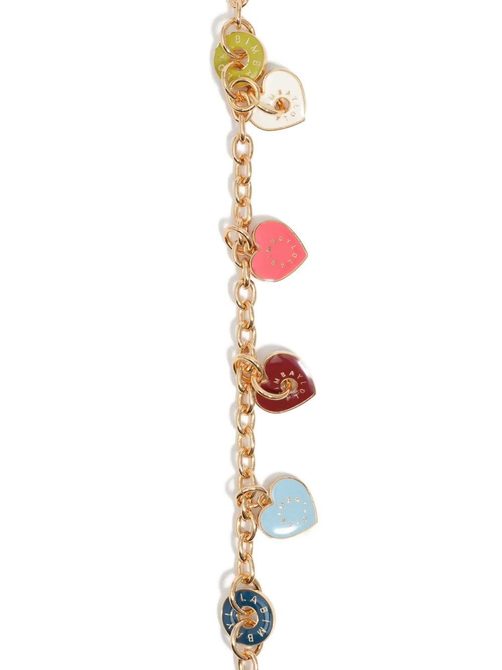 Bimba y Lola Gouden halsketting met email