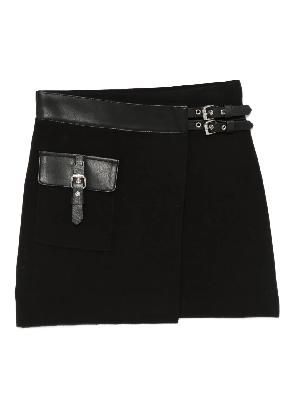 LIU JO falda con detalle de hebilla | negro | Image 1