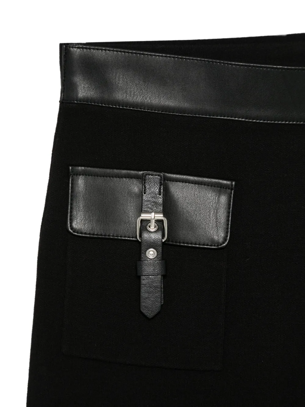 LIU JO Rok met zak en gespdetail Zwart