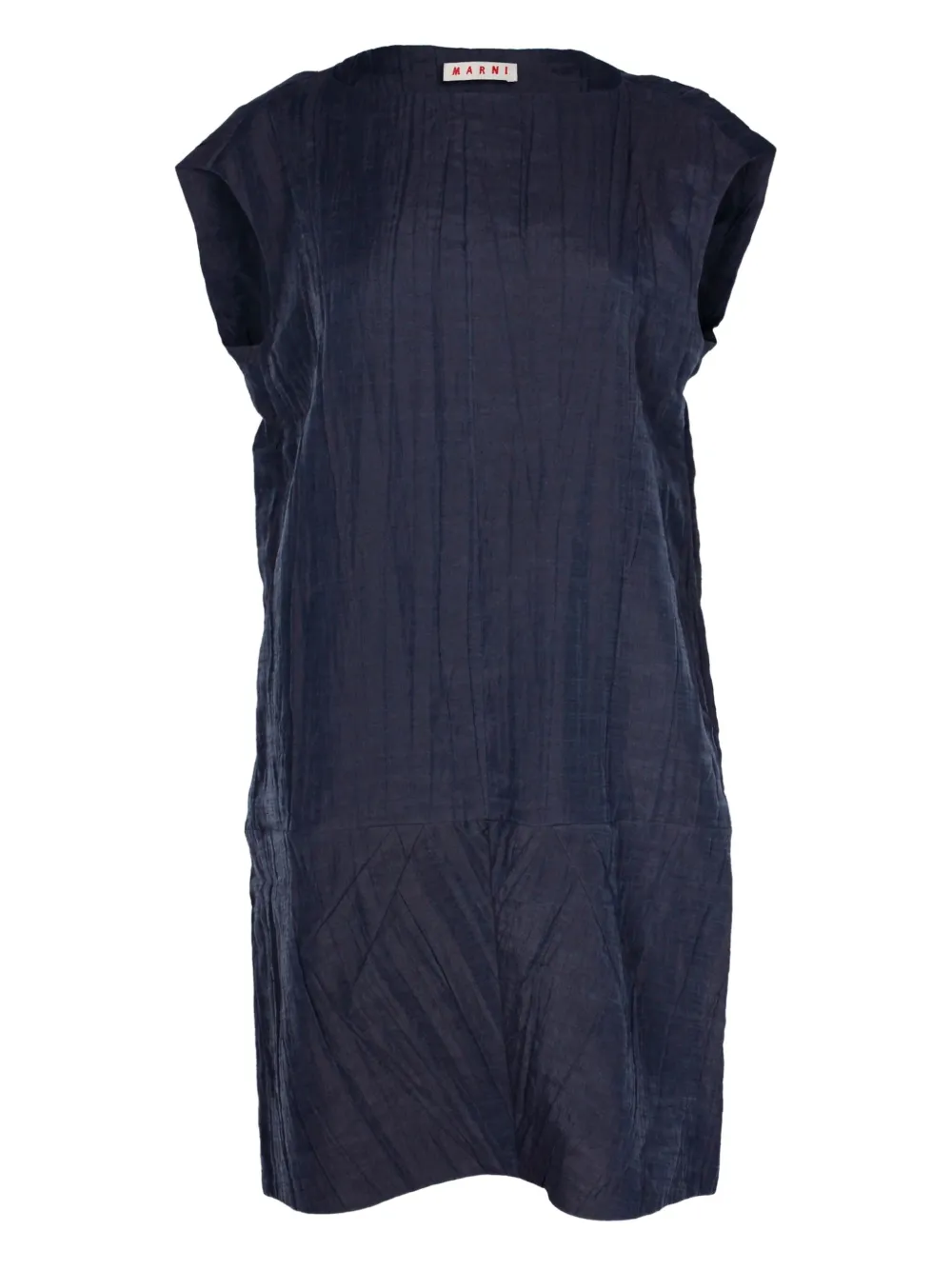 Pre-owned Marni Wool Dress In Gray