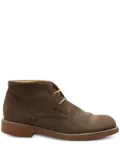 Tod's Vintage suede lace-up boots - Brown