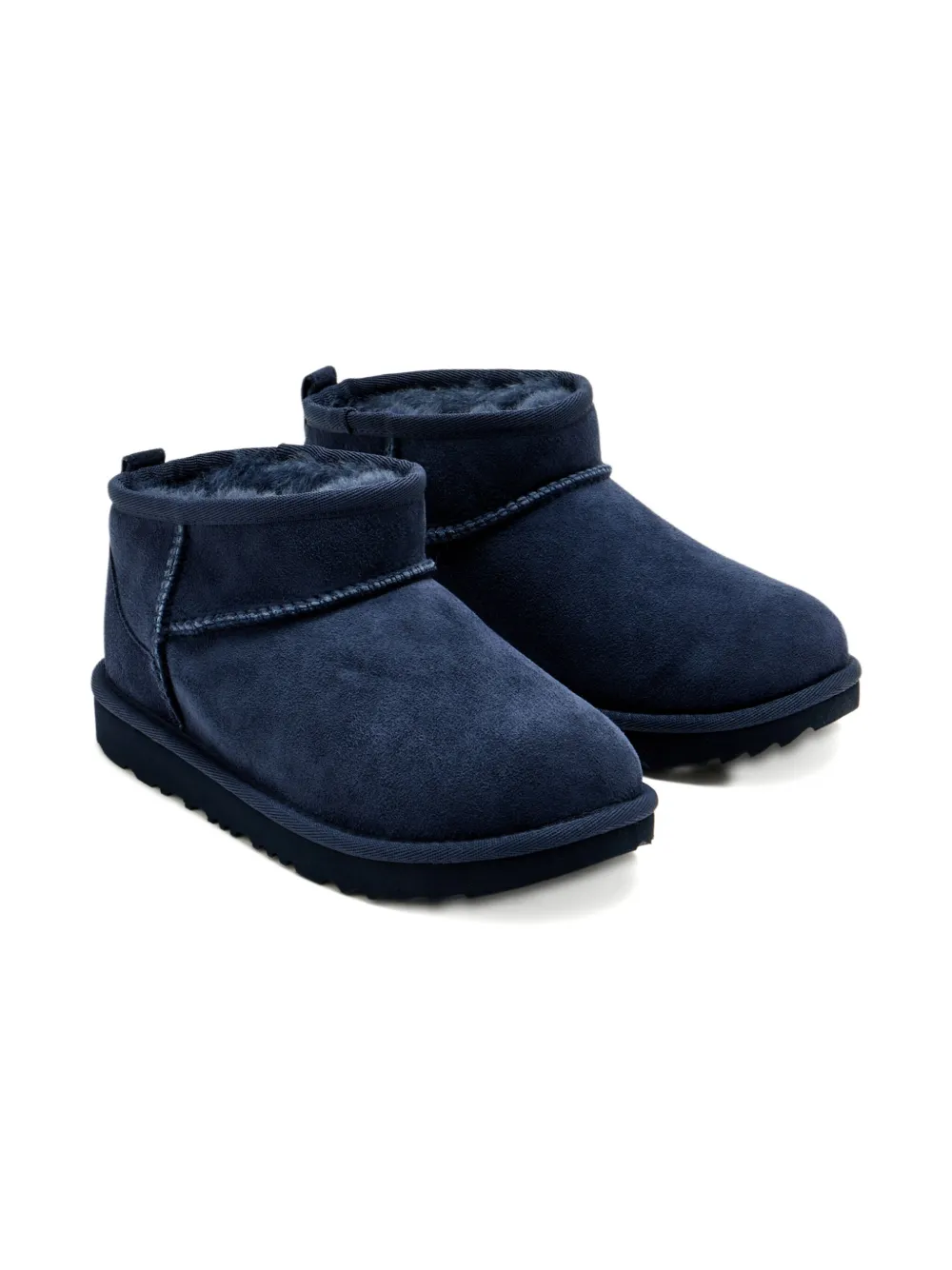 UGG Kids suede mini boots - Blauw