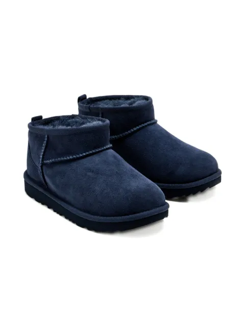 UGG Kids botas de gamuza mini