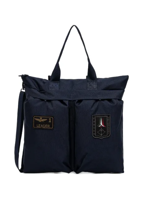 Aeronautica Militare Helmet patch tote bag