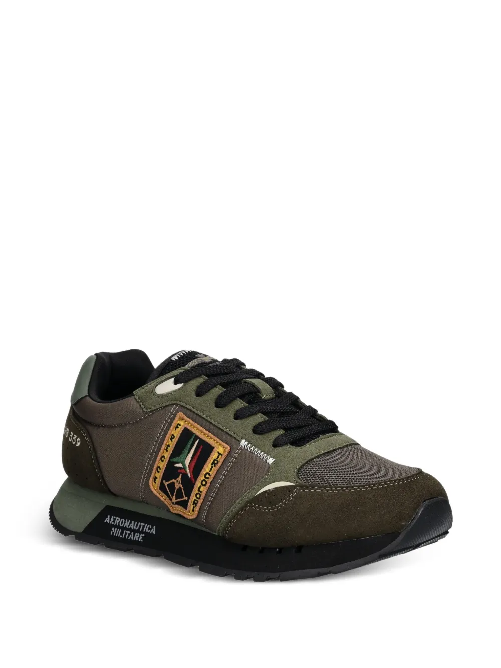 Aeronautica Militare Sneakers met vlakken Groen