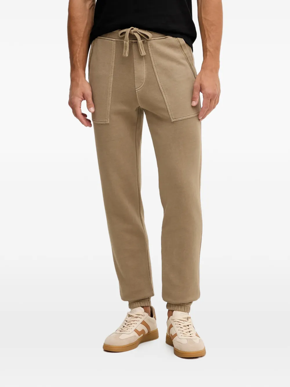 Aeronautica Militare drawstring pocket track pants - Toni neutri