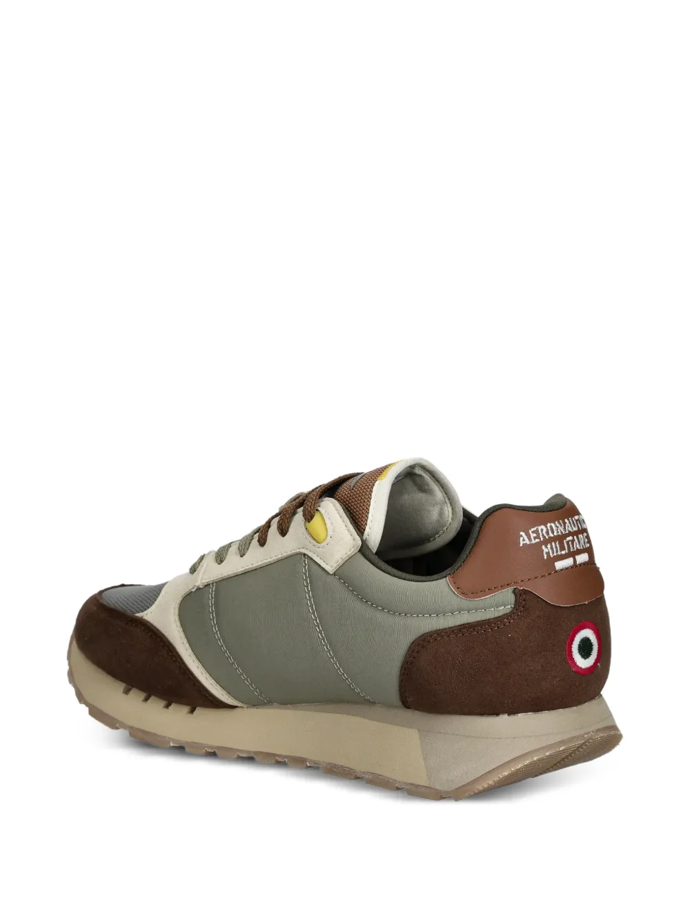 Aeronautica Militare Sneakers met logopatch Groen