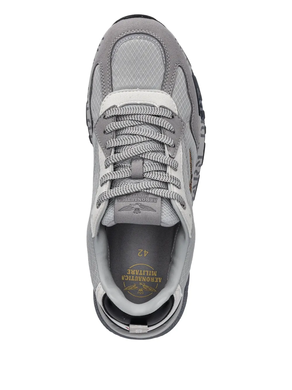 Aeronautica Militare Sneakers met logo Grijs