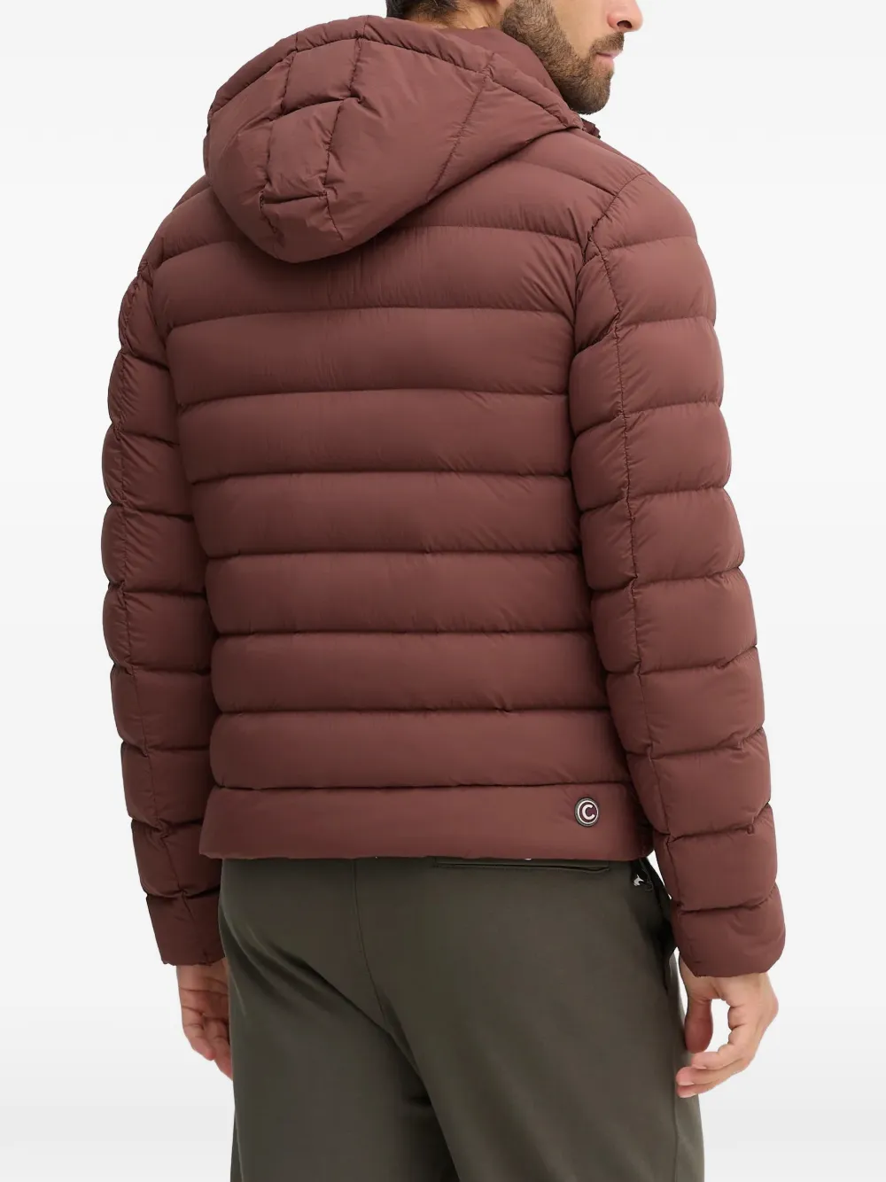  Colmar Quilted Hooded Jacket - Brown 