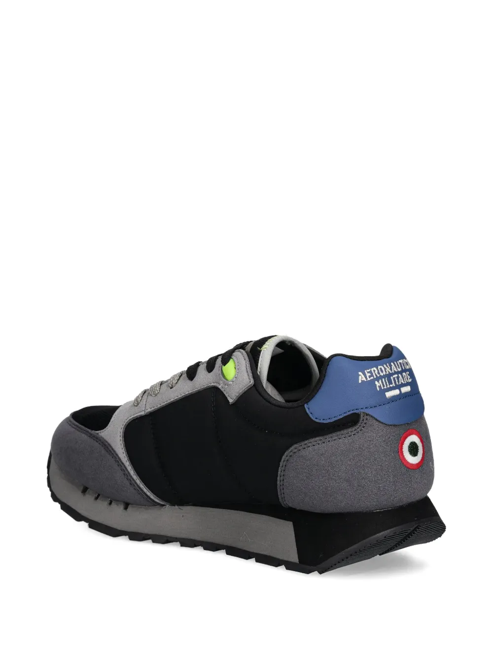 Aeronautica Militare Frecce Tricolori sneakers met borduurwerk Zwart