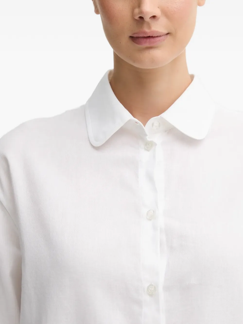 Colmar Shirt met gestrikte taille Wit