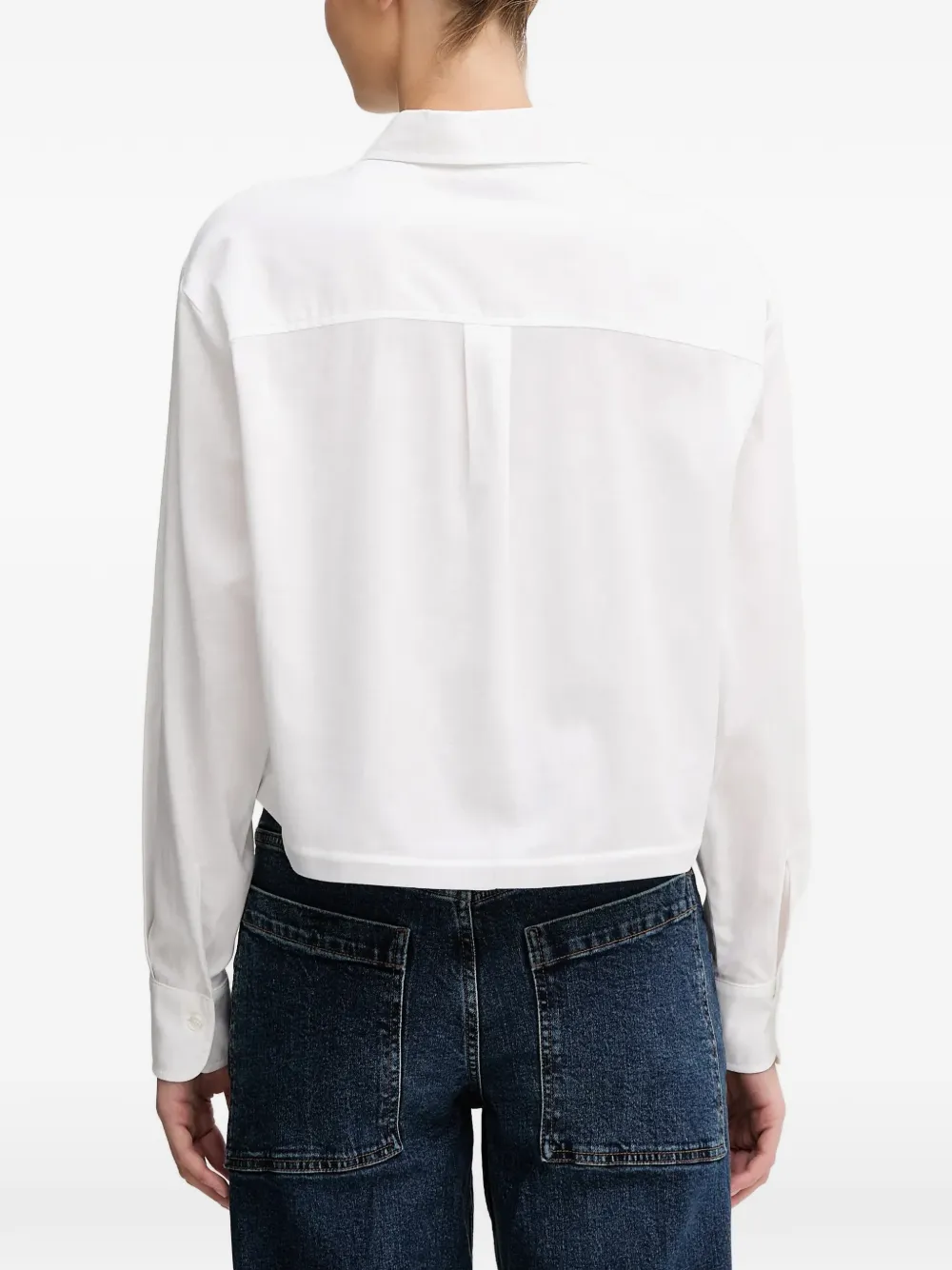 Colmar Shirt met gestrikte taille Wit