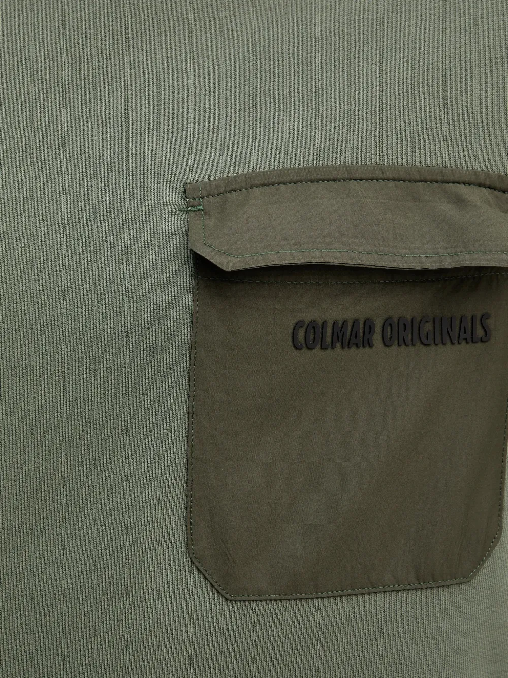 Colmar Hoodie met borstzak Groen