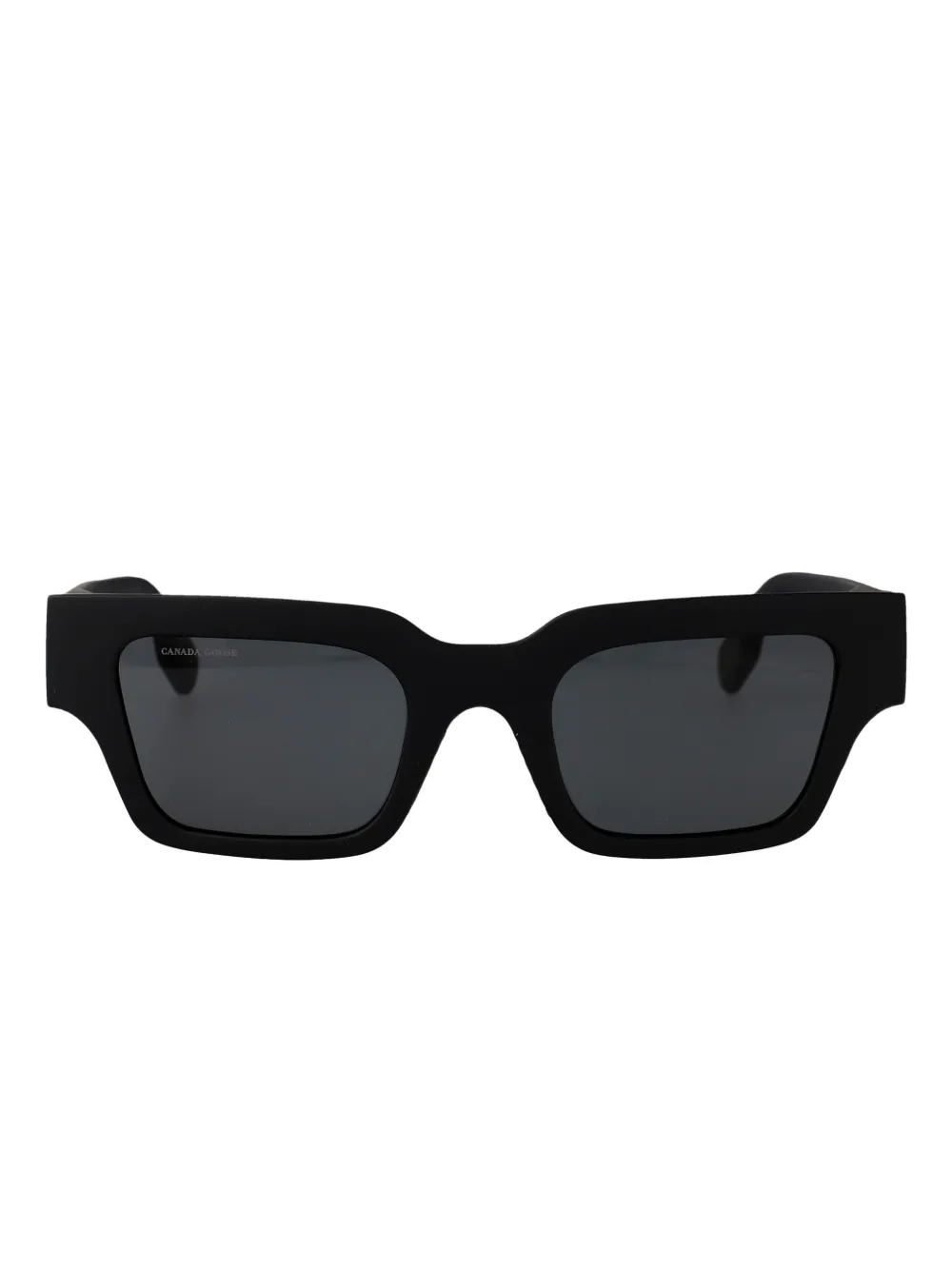 Canada Goose wayfarer-frame tinted sunglasses - Nero