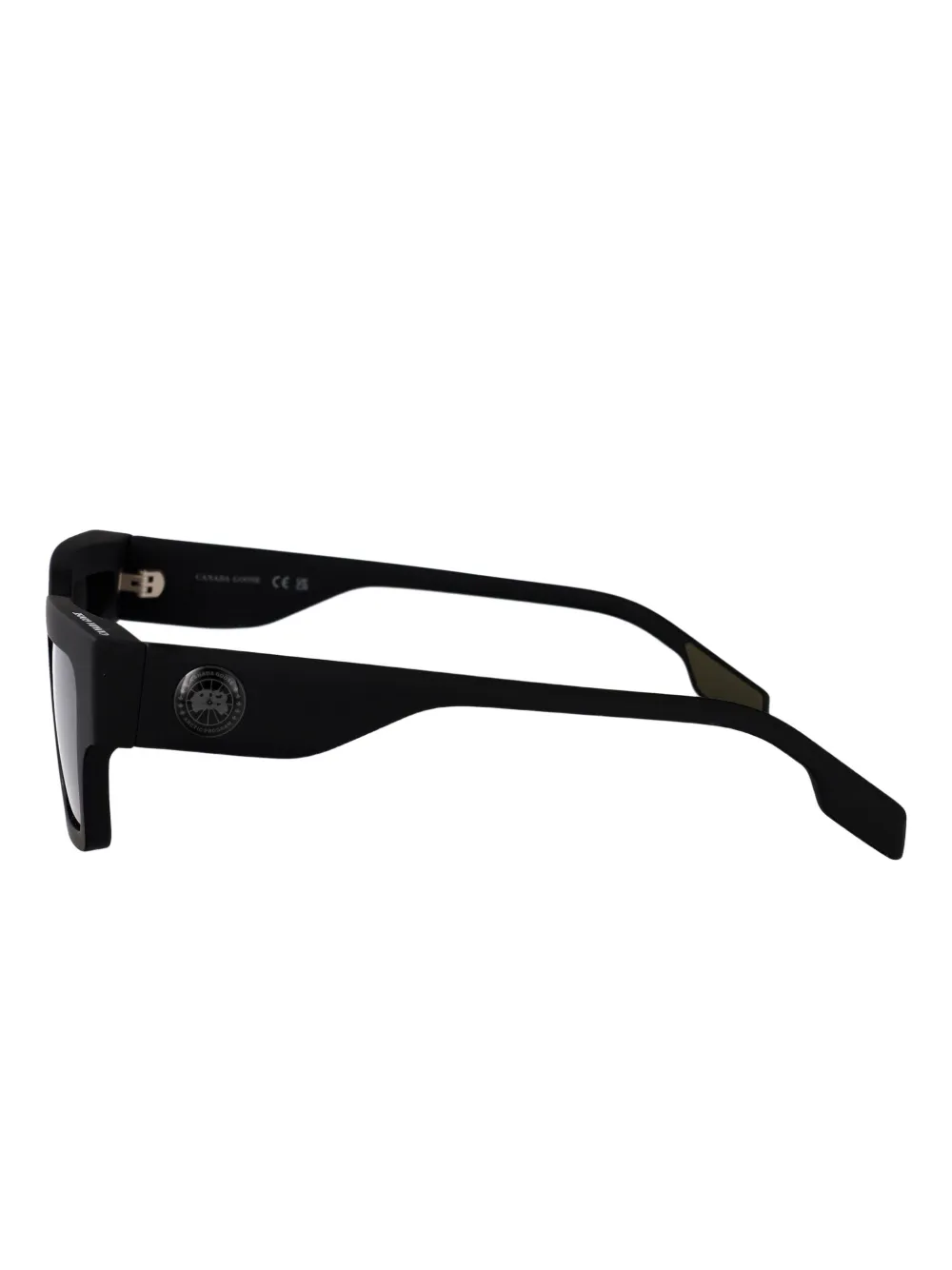 Canada Goose Zonnebril met wayfarer montuur Zwart